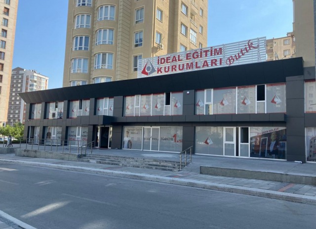 İdeal eğitim kurumları kompozit cephe