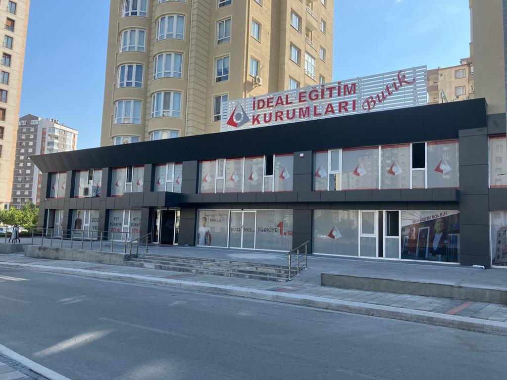 İdeal eğitim kurumları kompozit cephe